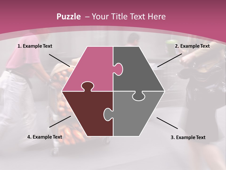 Teamwork Toon Happy PowerPoint Template