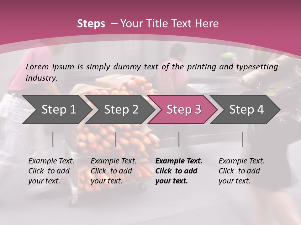 Teamwork Toon Happy PowerPoint Template