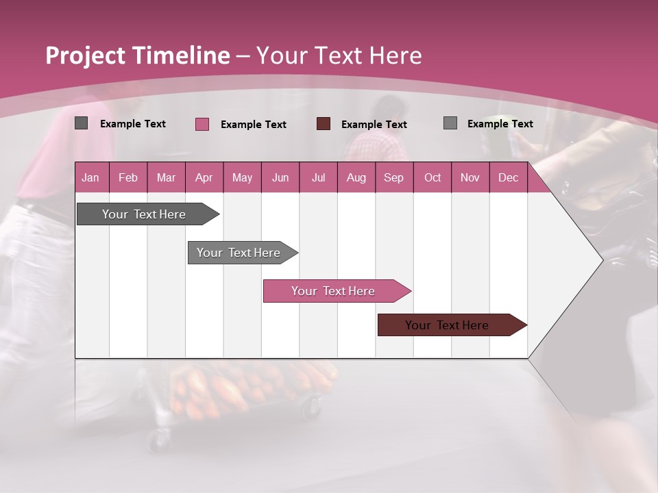 Teamwork Toon Happy PowerPoint Template