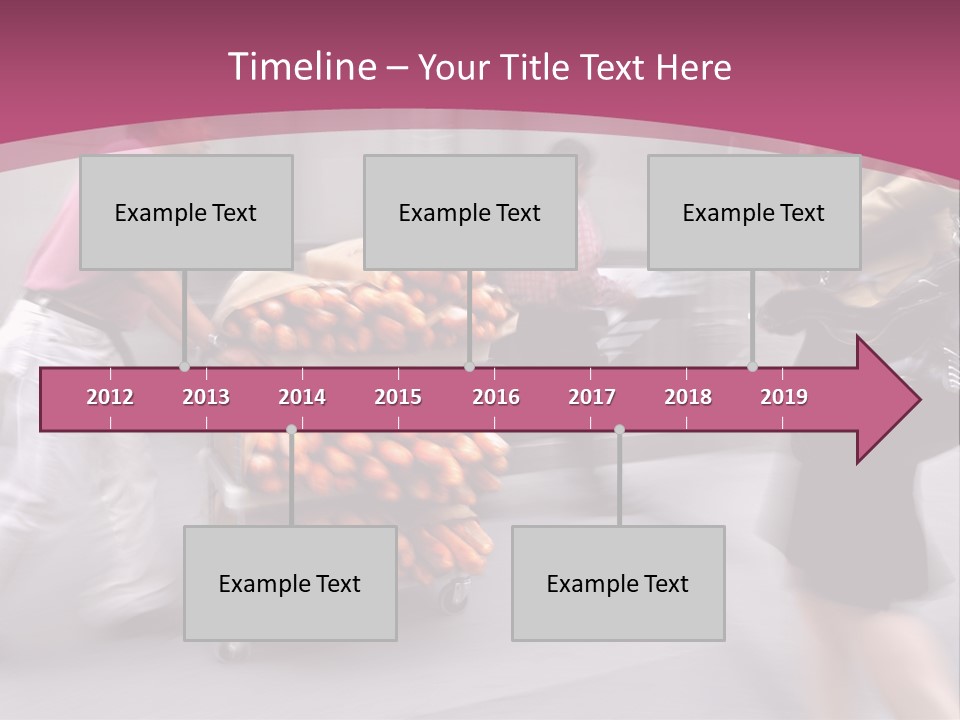 Teamwork Toon Happy PowerPoint Template
