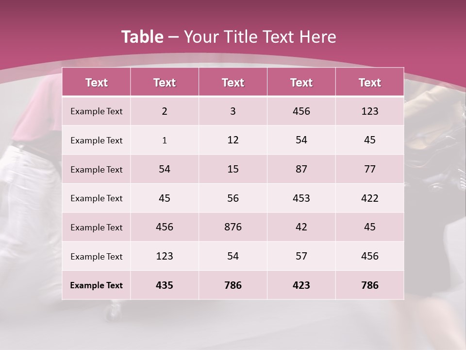 Teamwork Toon Happy PowerPoint Template