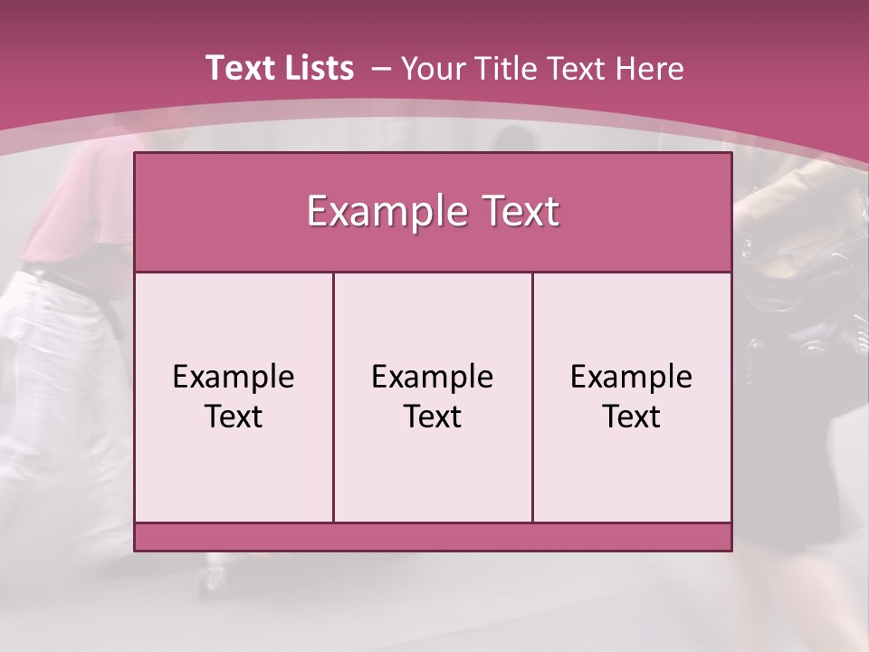 Teamwork Toon Happy PowerPoint Template