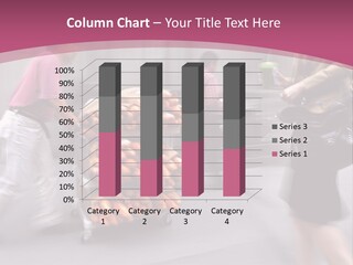 Teamwork Toon Happy PowerPoint Template