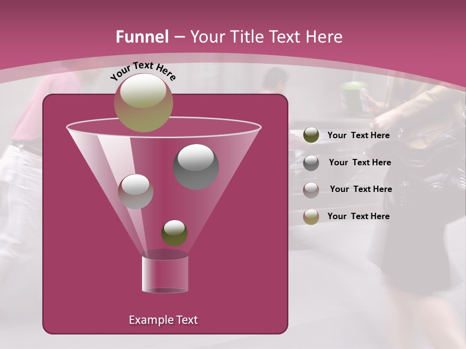 Teamwork Toon Happy PowerPoint Template