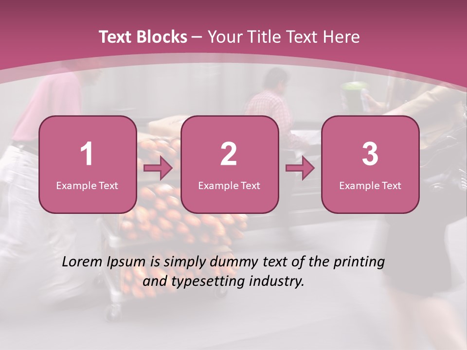Teamwork Toon Happy PowerPoint Template
