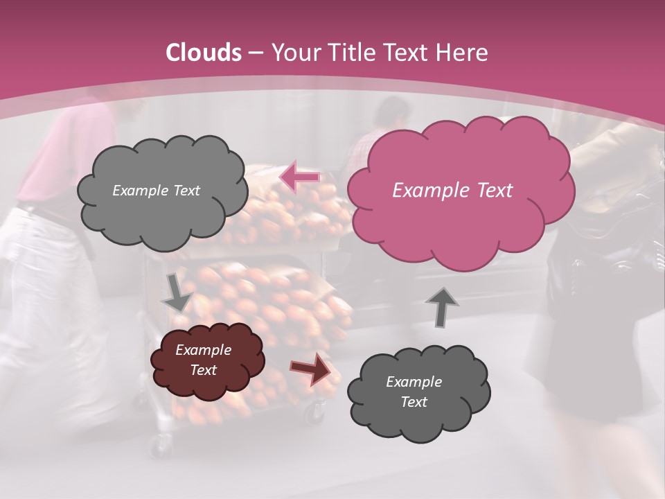 Teamwork Toon Happy PowerPoint Template