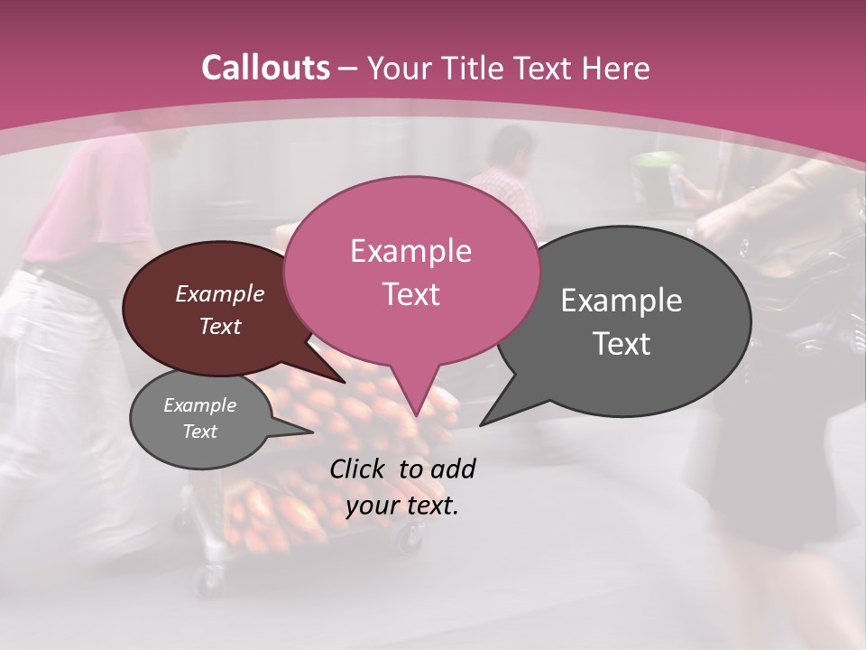 Teamwork Toon Happy PowerPoint Template