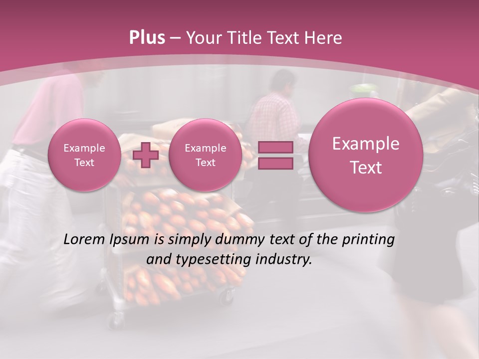 Teamwork Toon Happy PowerPoint Template