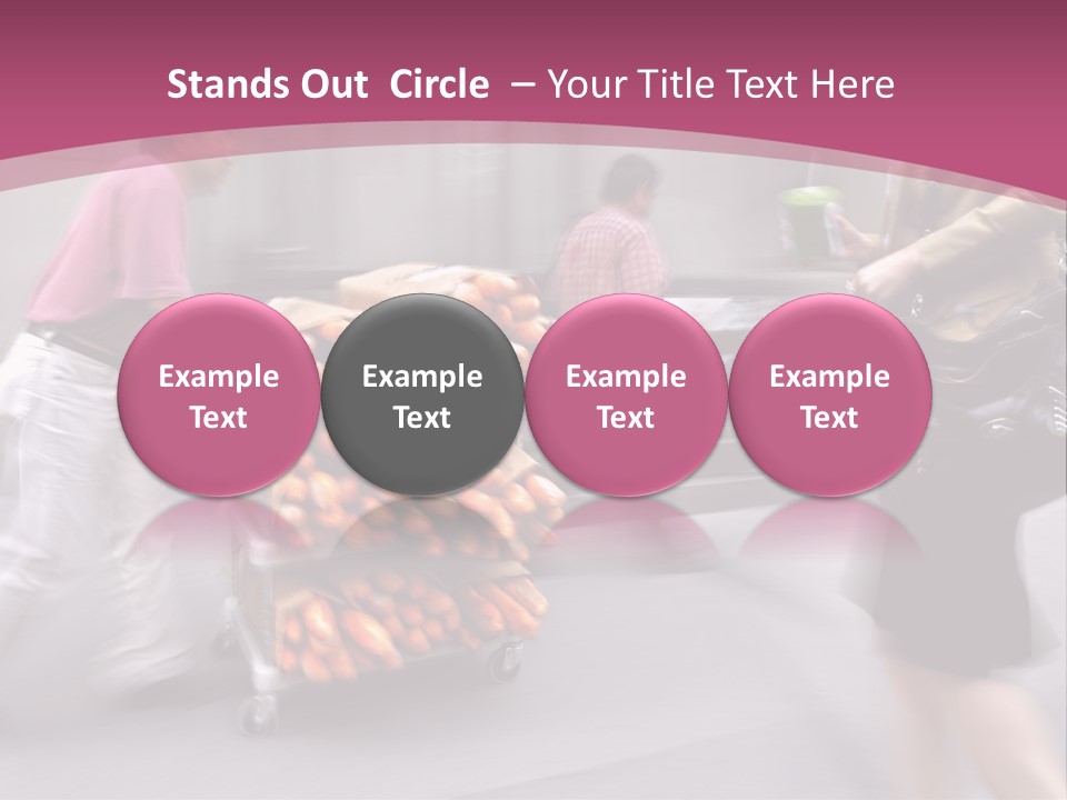 Teamwork Toon Happy PowerPoint Template