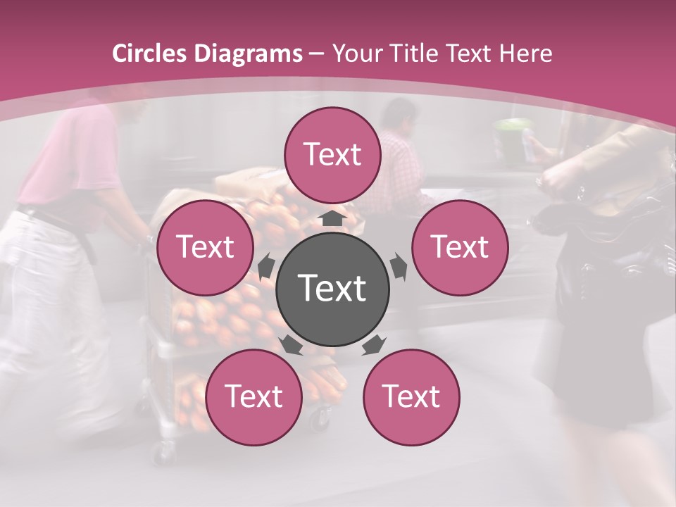 Teamwork Toon Happy PowerPoint Template