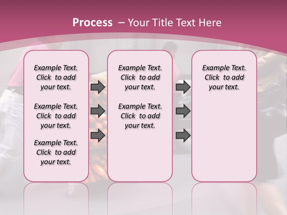 Teamwork Toon Happy PowerPoint Template