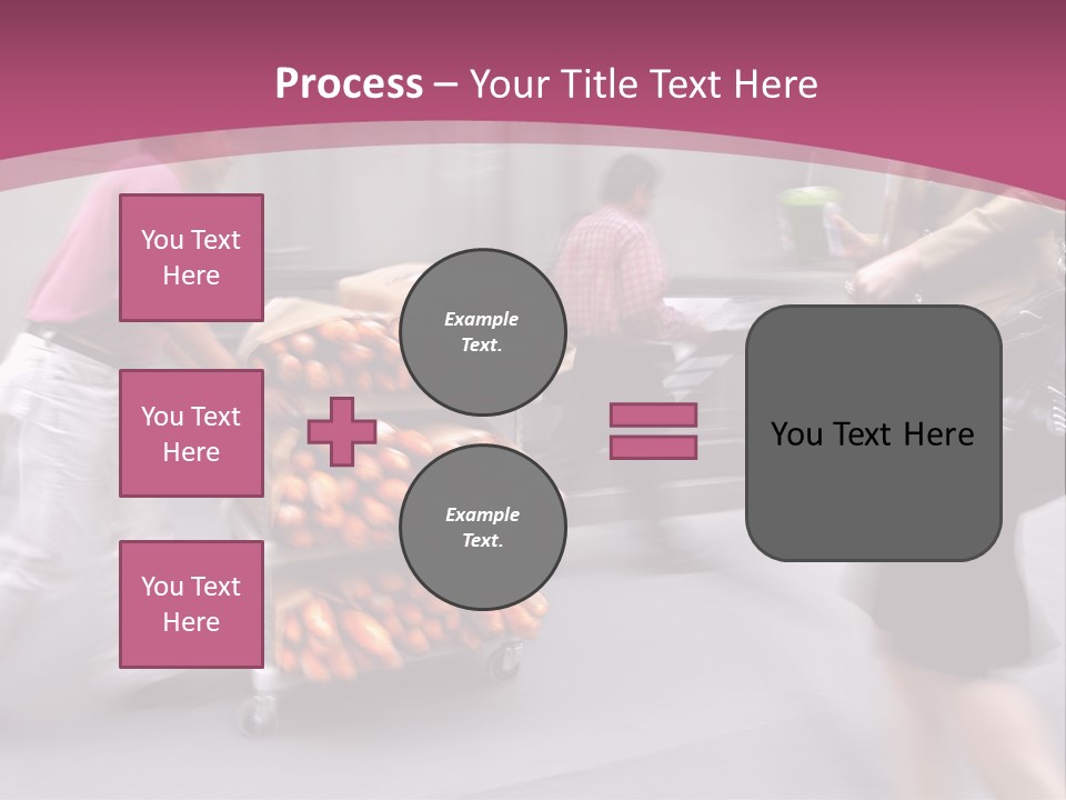 Teamwork Toon Happy PowerPoint Template