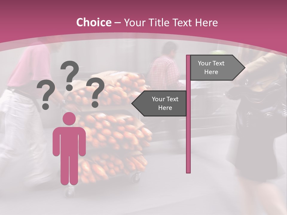 Teamwork Toon Happy PowerPoint Template