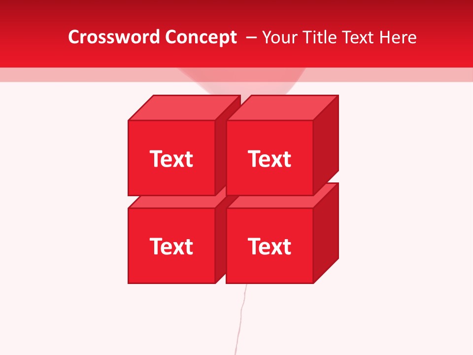 Float Heart Flying PowerPoint Template