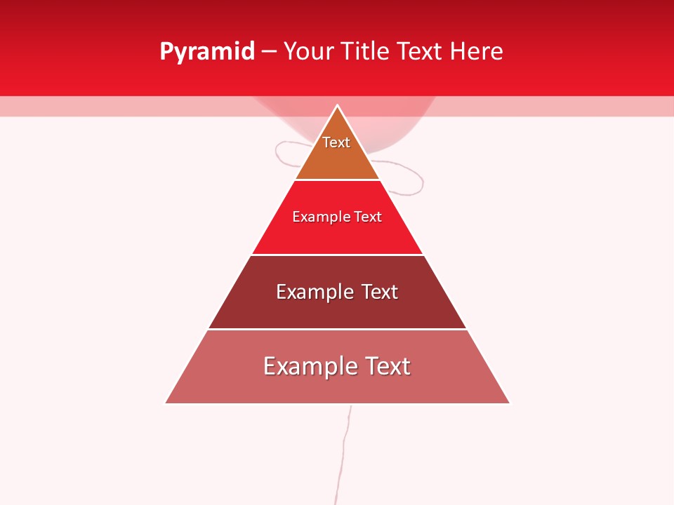 Float Heart Flying PowerPoint Template