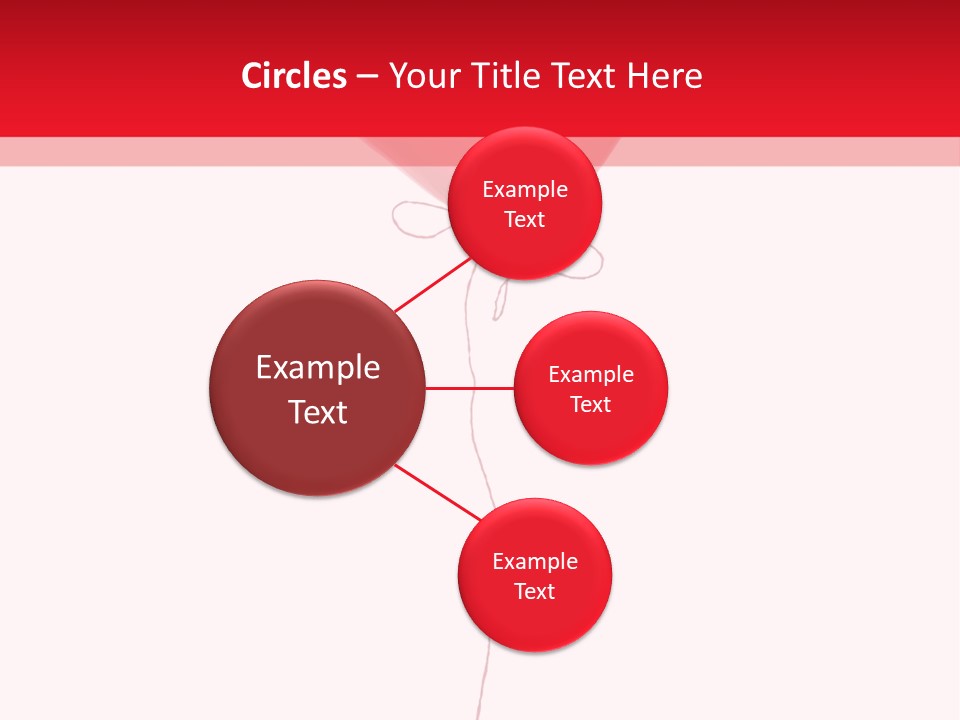 Float Heart Flying PowerPoint Template