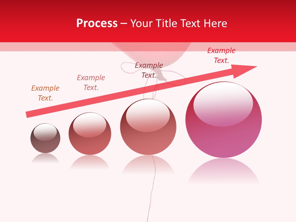 Float Heart Flying PowerPoint Template