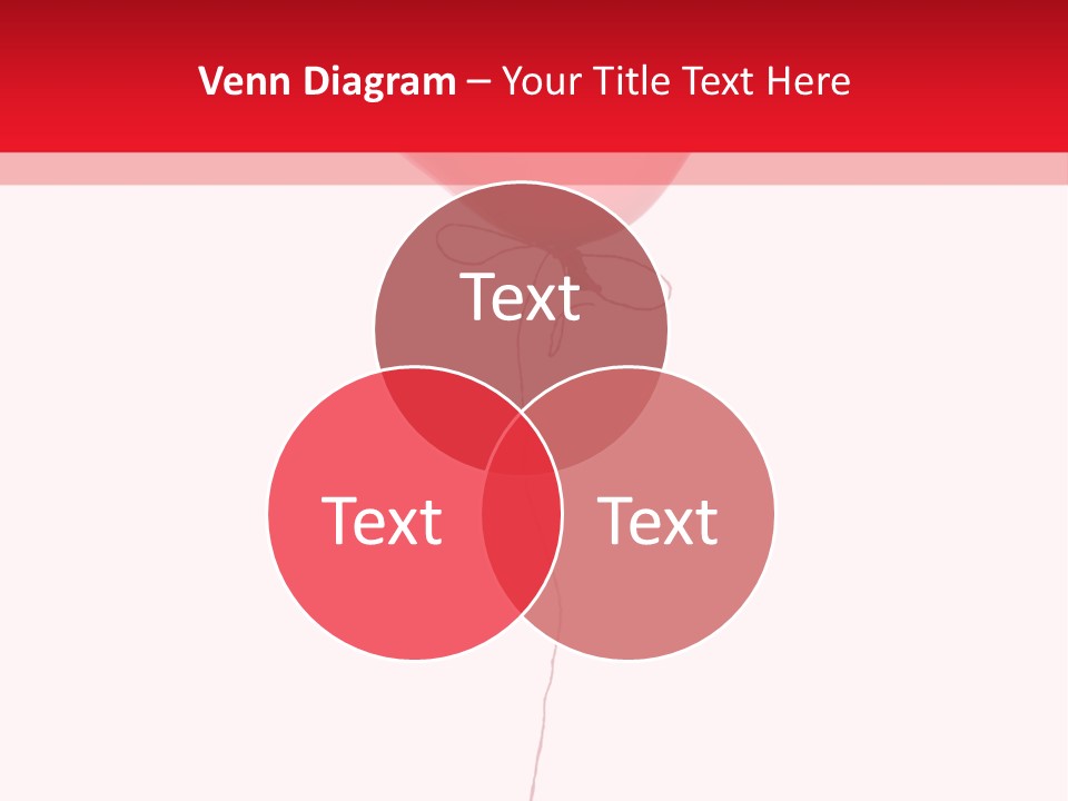 Float Heart Flying PowerPoint Template