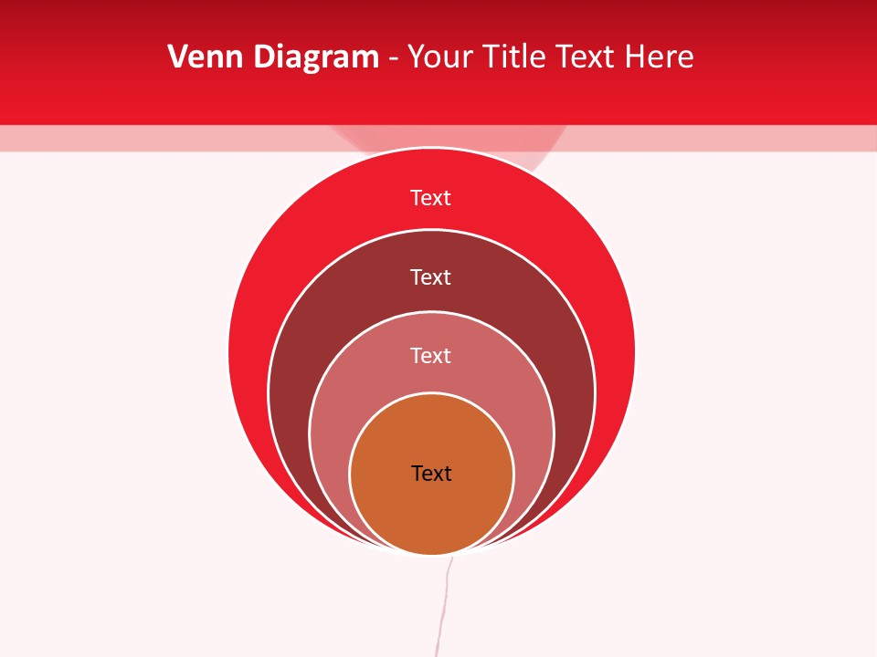 Float Heart Flying PowerPoint Template