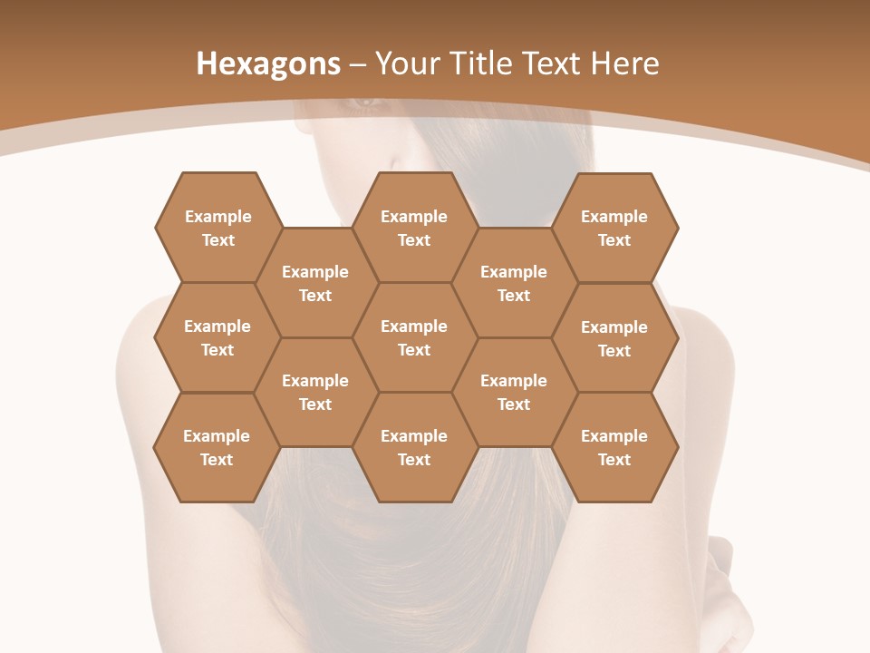 Isolated Candid Beautiful PowerPoint Template