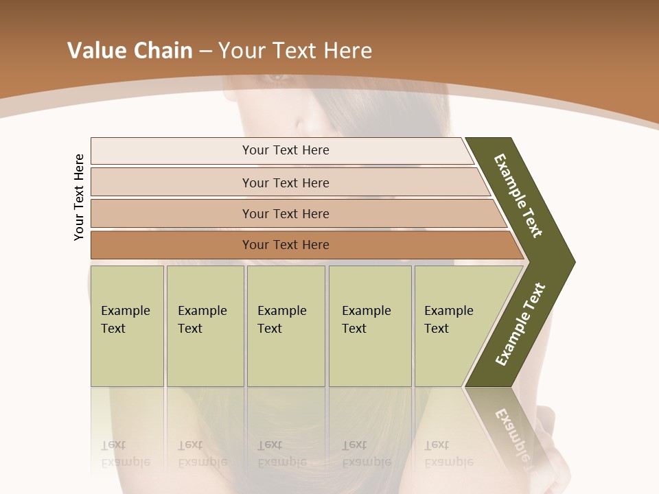 Isolated Candid Beautiful PowerPoint Template