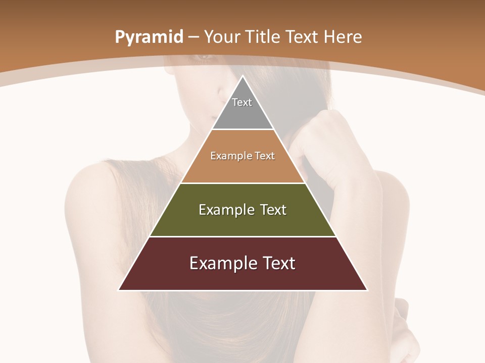 Isolated Candid Beautiful PowerPoint Template