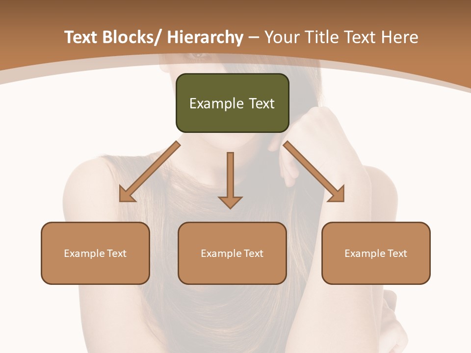 Isolated Candid Beautiful PowerPoint Template