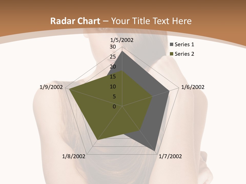 Isolated Candid Beautiful PowerPoint Template