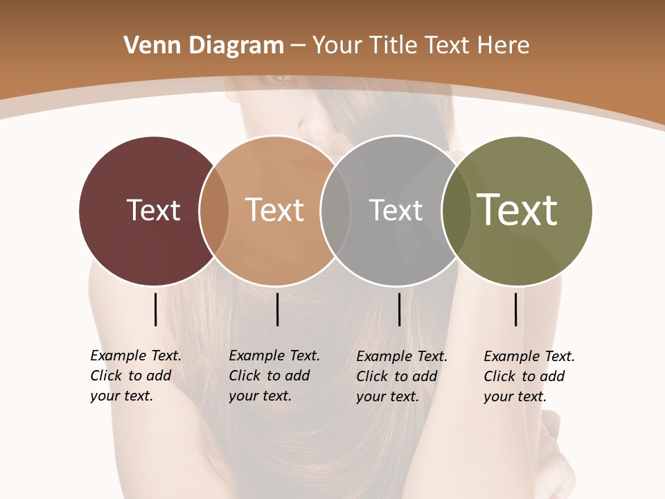 Isolated Candid Beautiful PowerPoint Template