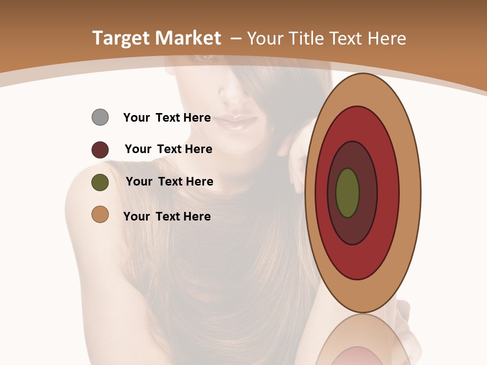 Isolated Candid Beautiful PowerPoint Template