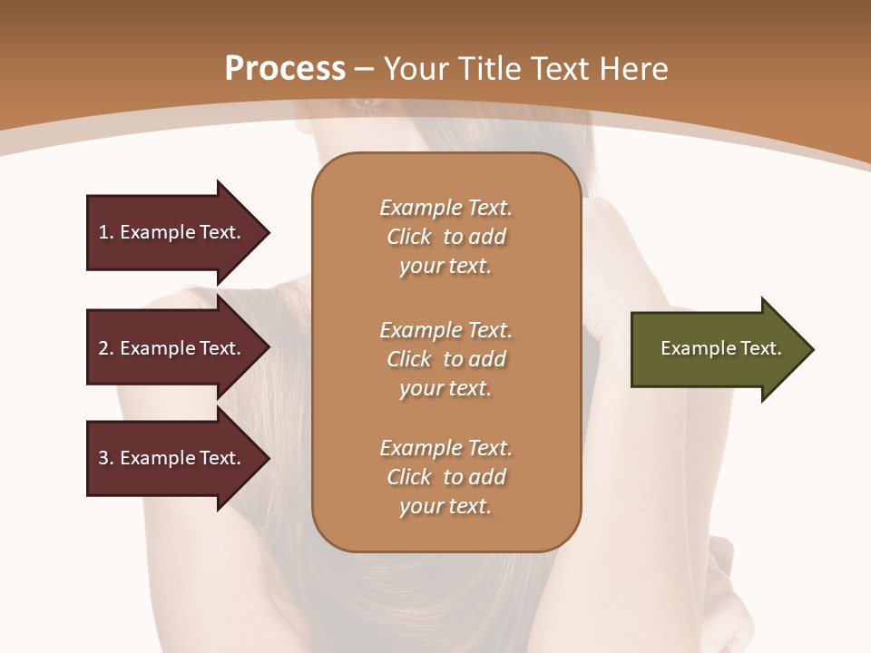 Isolated Candid Beautiful PowerPoint Template