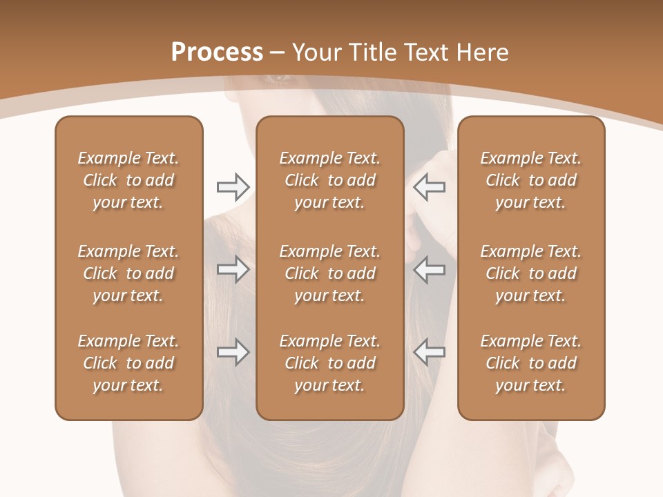 Isolated Candid Beautiful PowerPoint Template