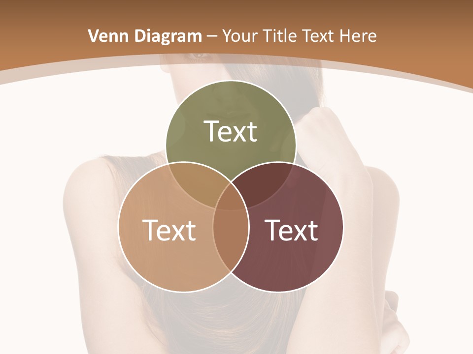 Isolated Candid Beautiful PowerPoint Template