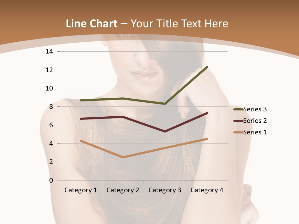 Isolated Candid Beautiful PowerPoint Template