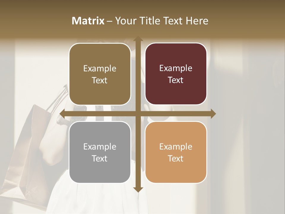 Brunette One Business PowerPoint Template