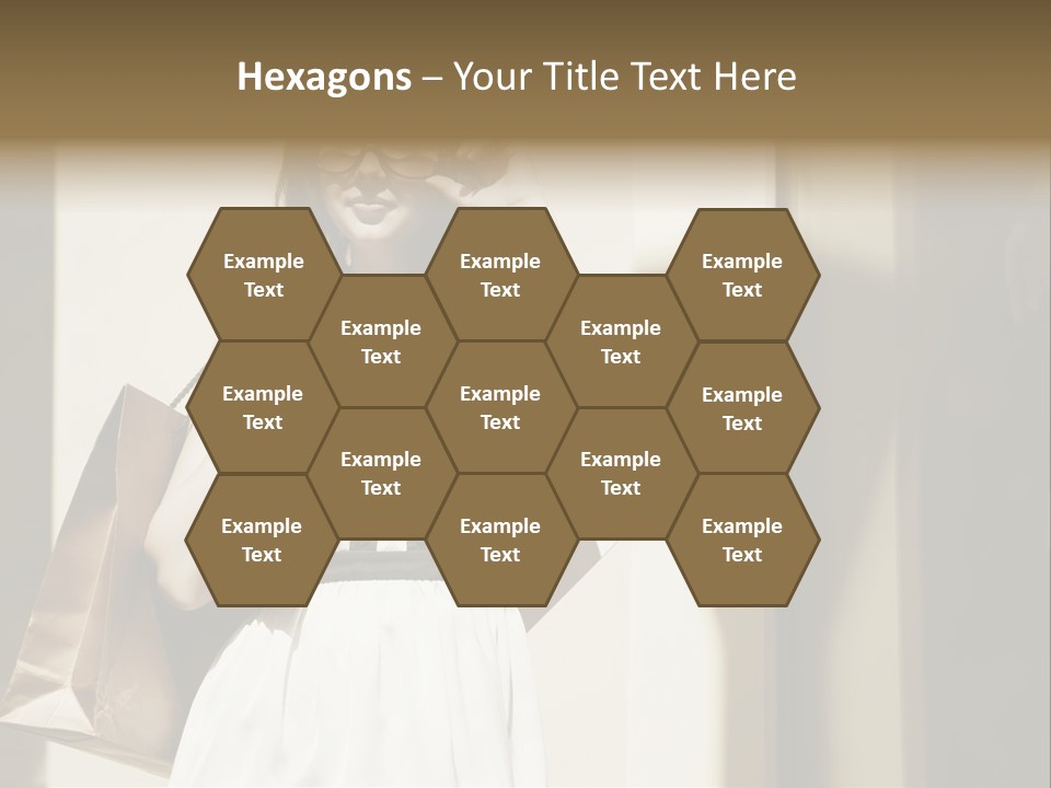 Brunette One Business PowerPoint Template