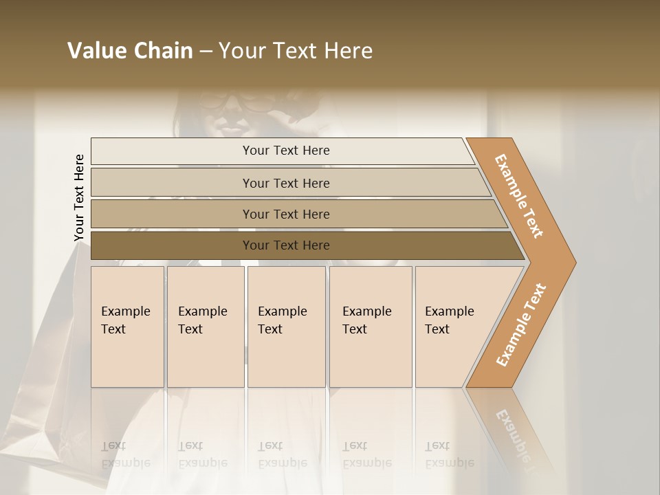 Brunette One Business PowerPoint Template