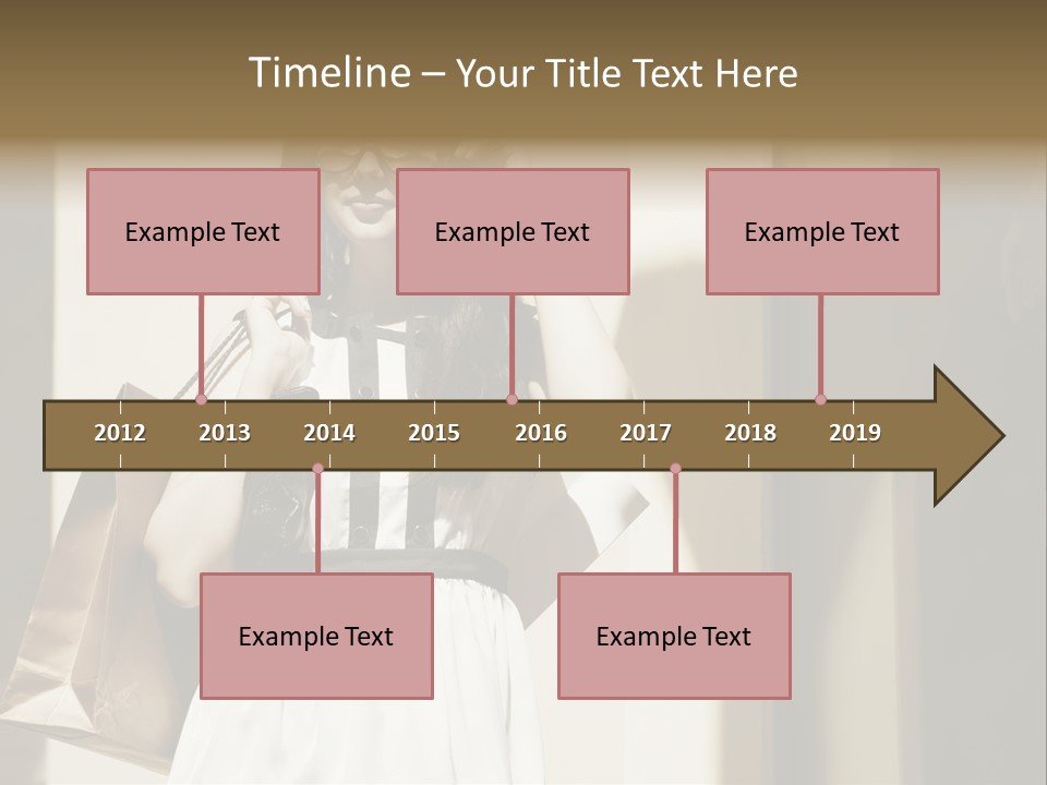 Brunette One Business PowerPoint Template