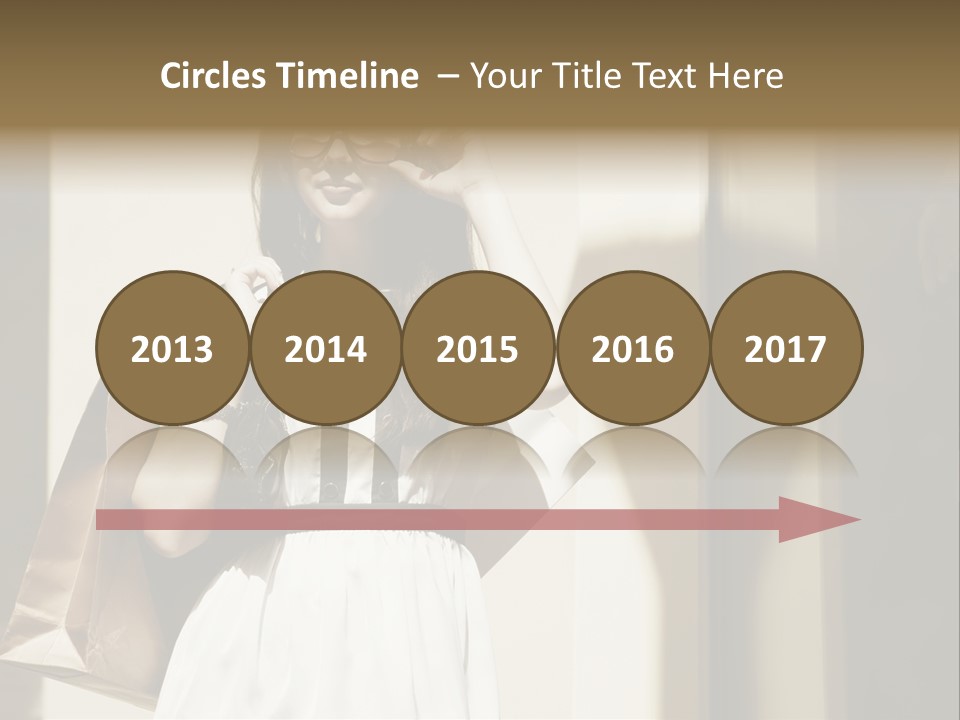 Brunette One Business PowerPoint Template