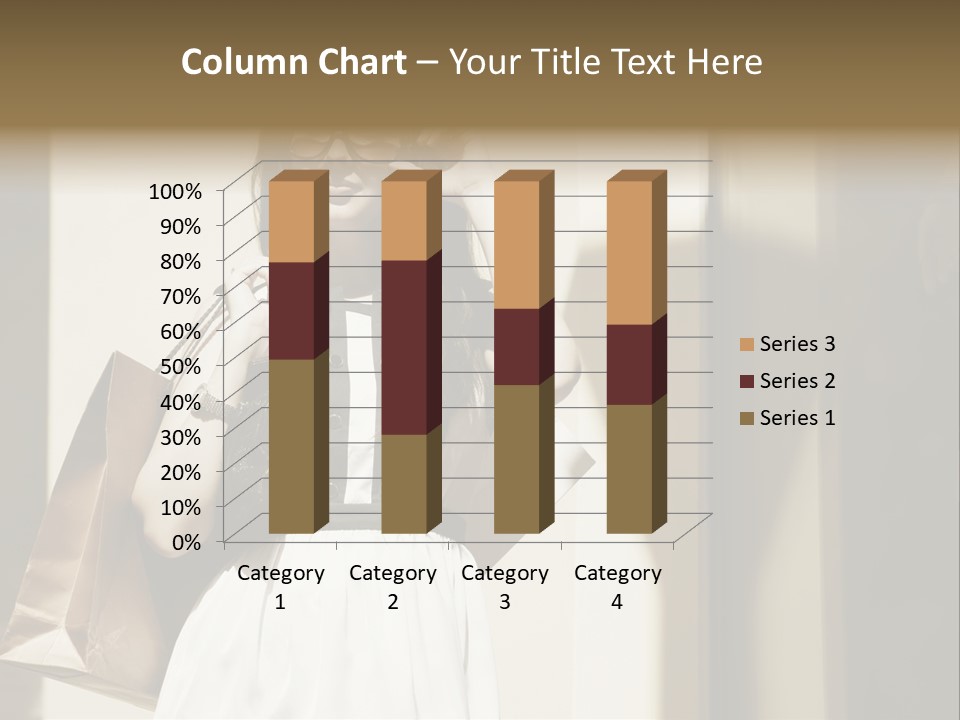 Brunette One Business PowerPoint Template