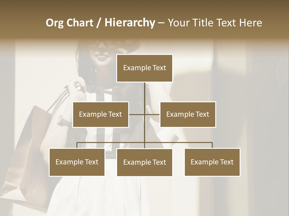 Brunette One Business PowerPoint Template