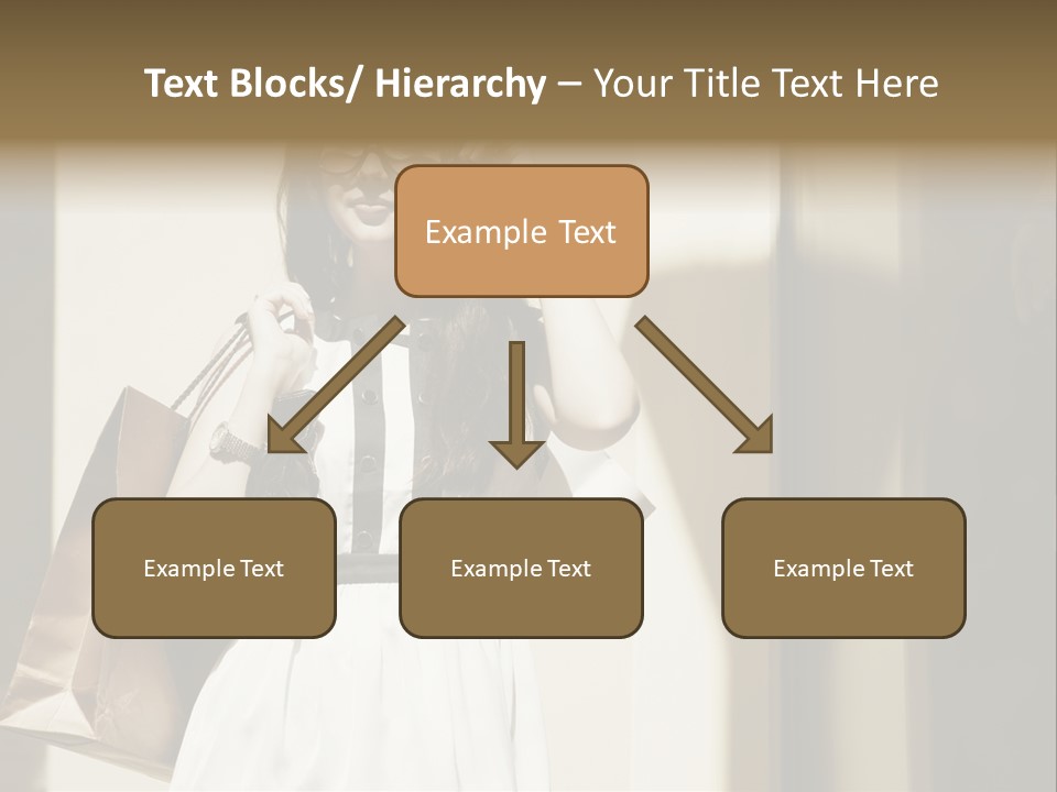 Brunette One Business PowerPoint Template