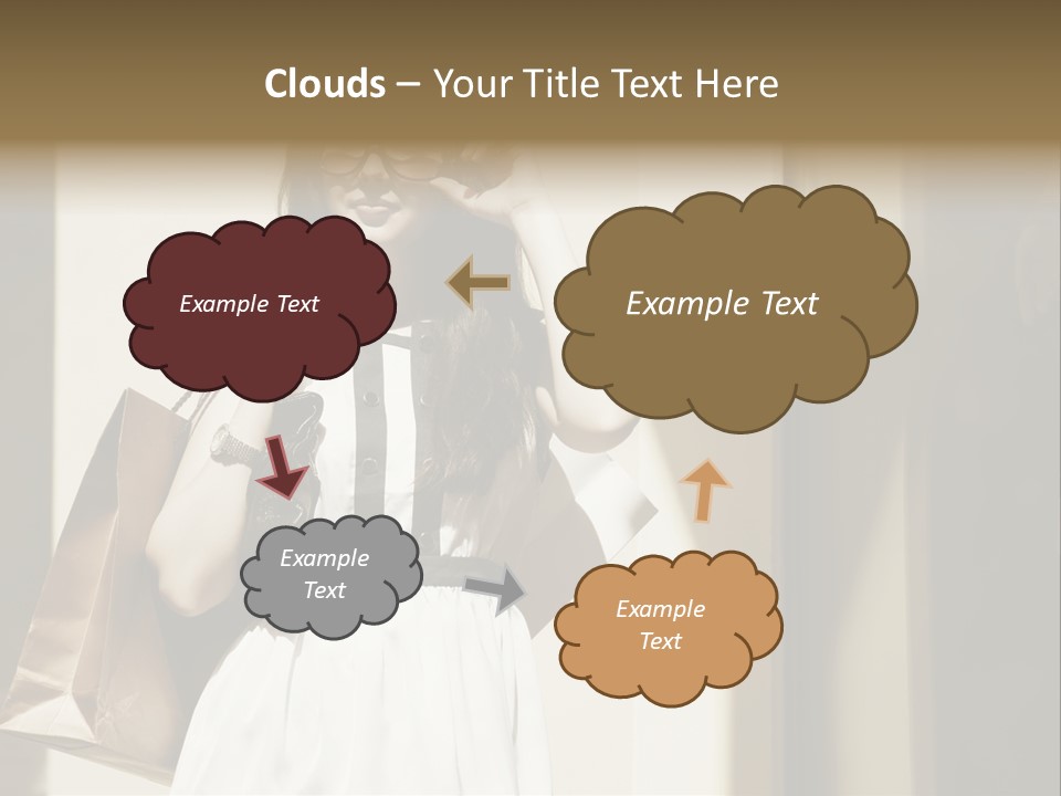 Brunette One Business PowerPoint Template