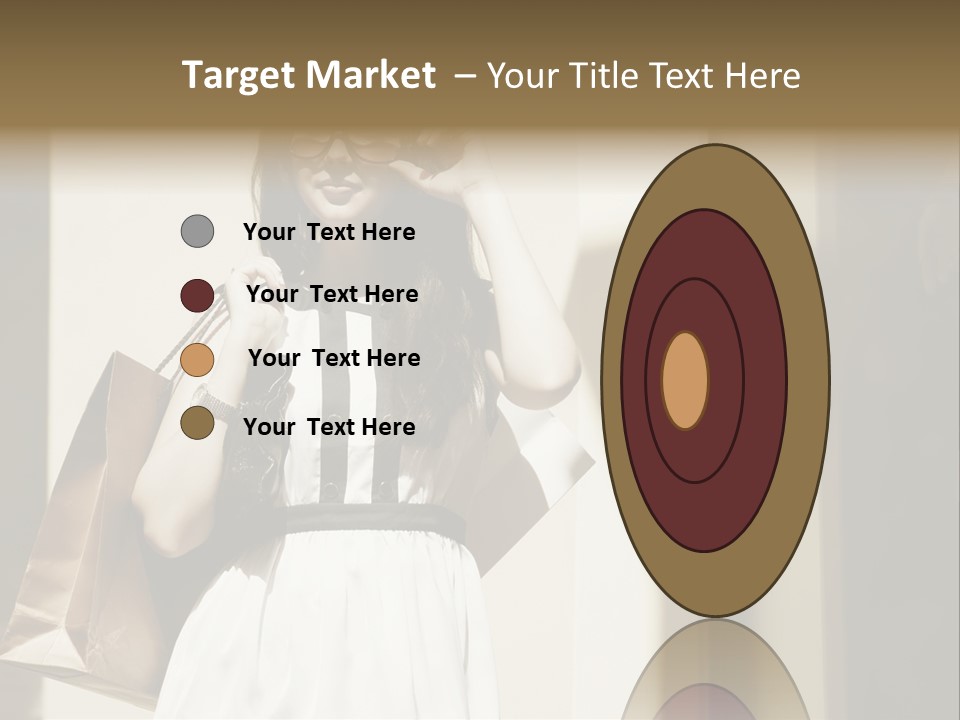 Brunette One Business PowerPoint Template