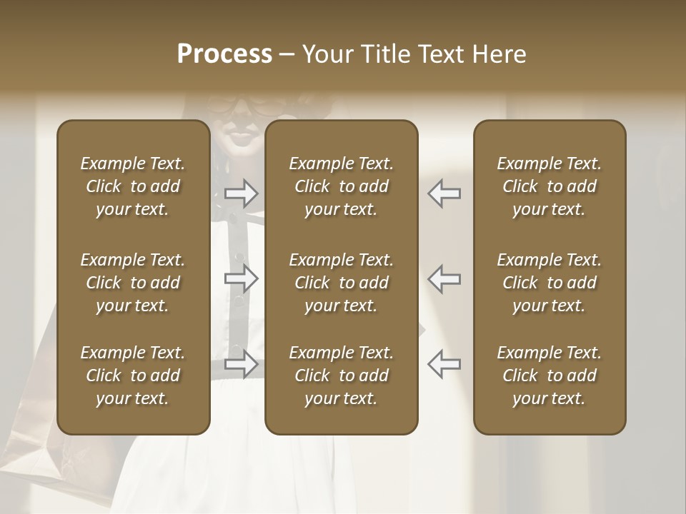 Brunette One Business PowerPoint Template