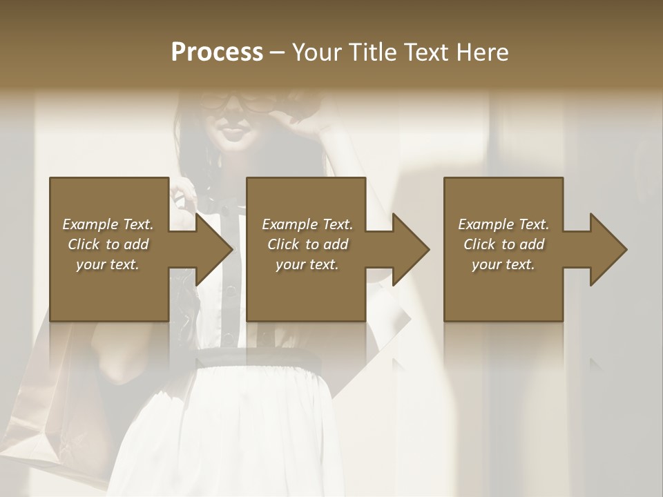 Brunette One Business PowerPoint Template