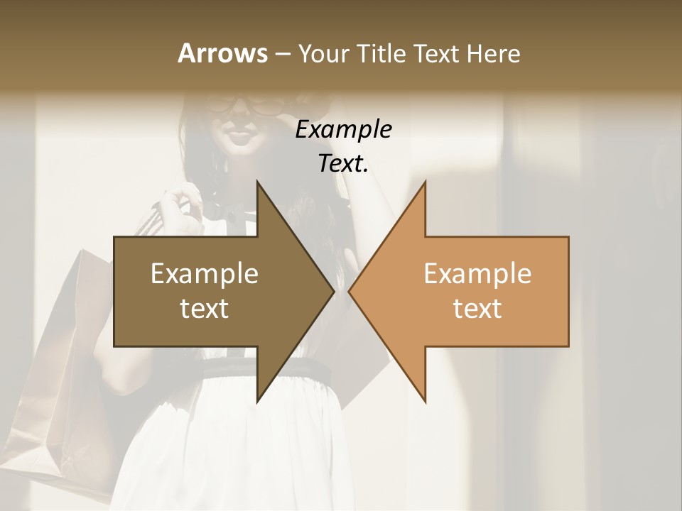 Brunette One Business PowerPoint Template