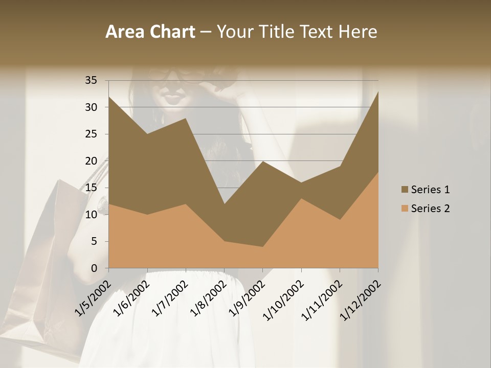 Brunette One Business PowerPoint Template
