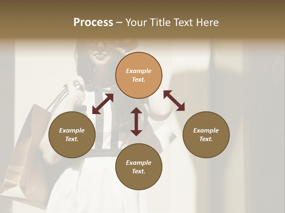 Brunette One Business PowerPoint Template