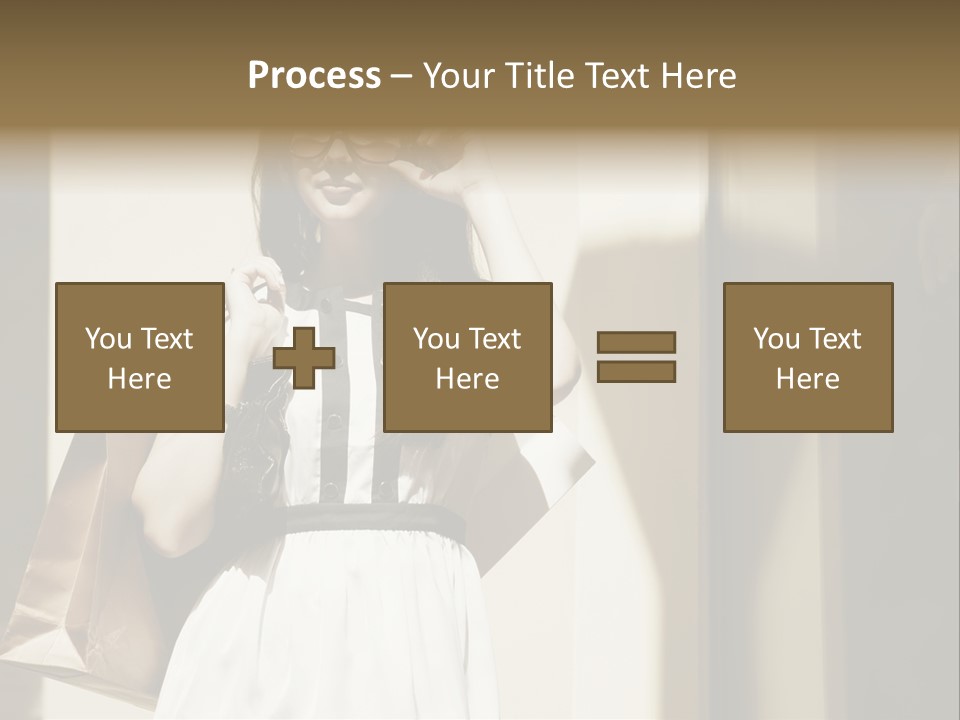 Brunette One Business PowerPoint Template